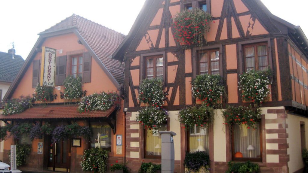 Auberge du cerf à Rosheim