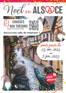 Affiche chasse noel 2024 Molsheim