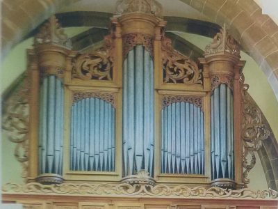 orgue de l'abbatiale St Cyriaque